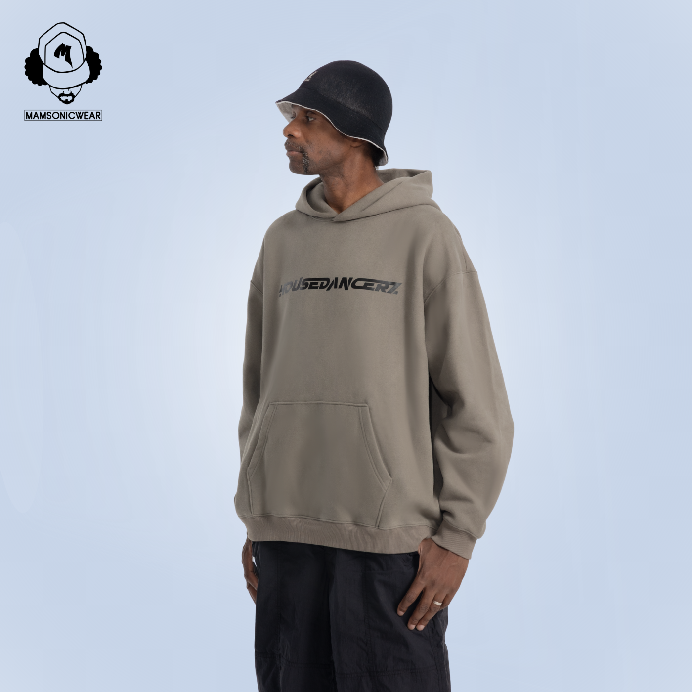 HOUSEDANCERZ Classic Logo Hoodie | Tidal Slate