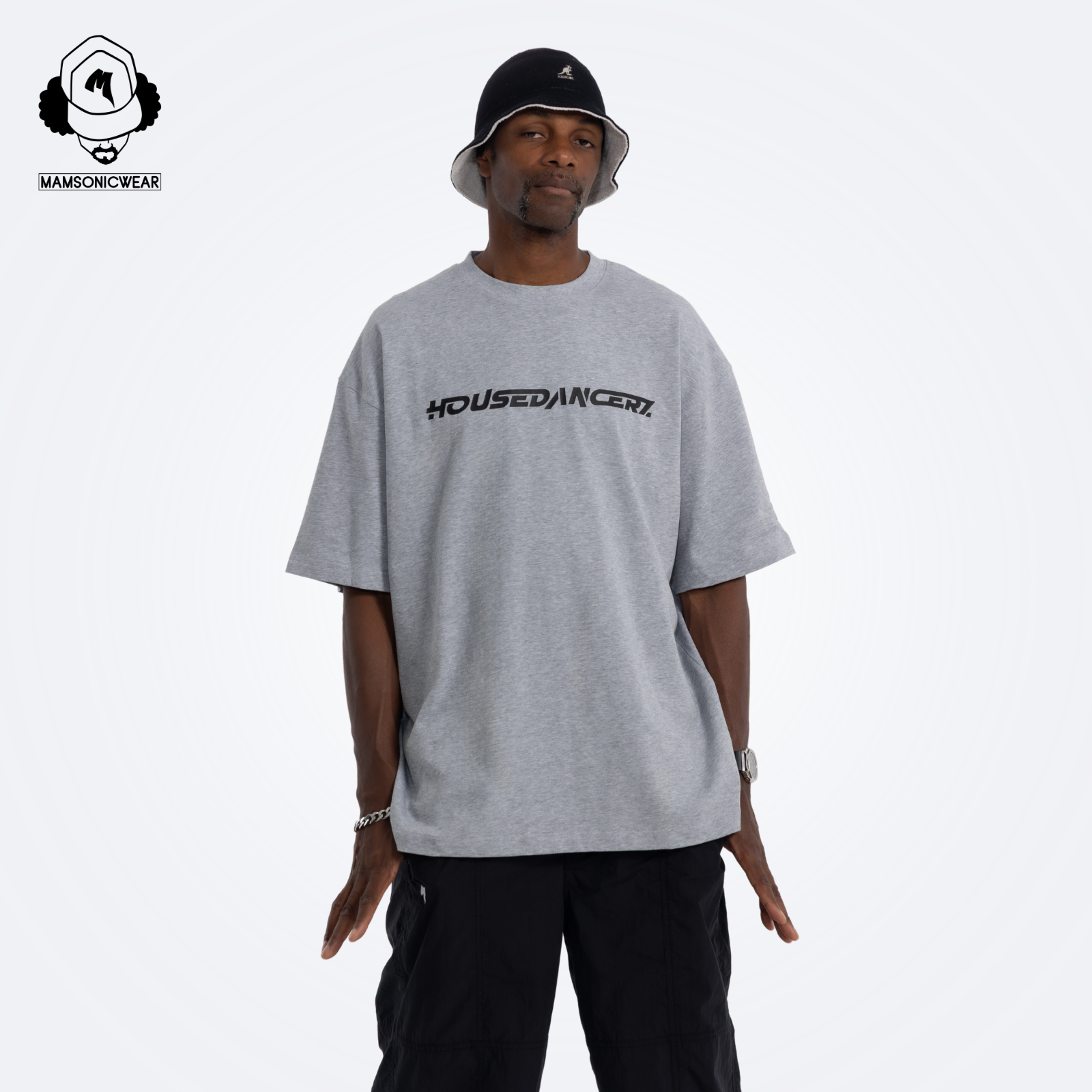 HOUSEDANCERZ Classic Logo T-shirt | Grey