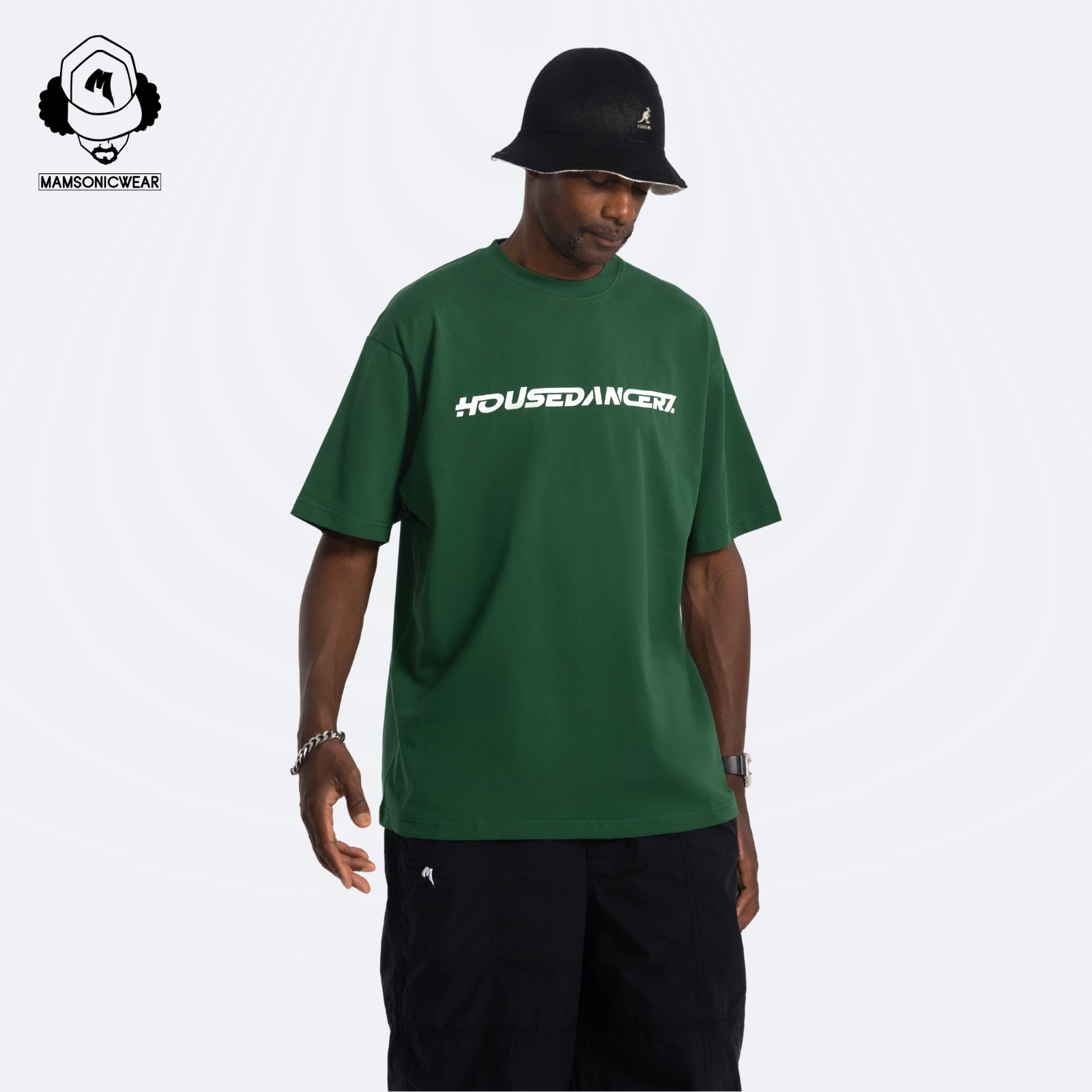HOUSEDANCERZ Classic Logo T-shirt | Dark Green