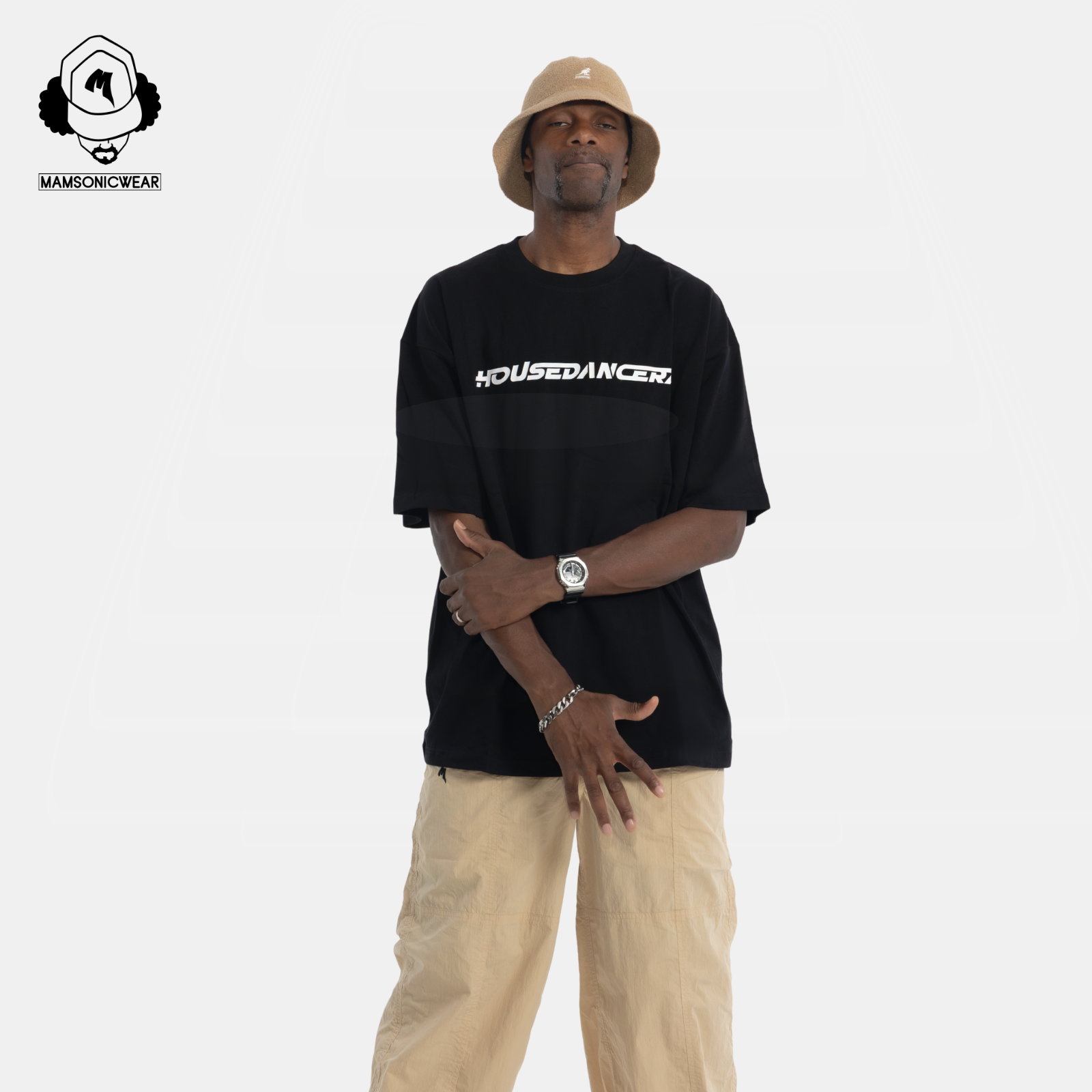 HOUSEDANCERZ Classic Logo T-shirt | Black