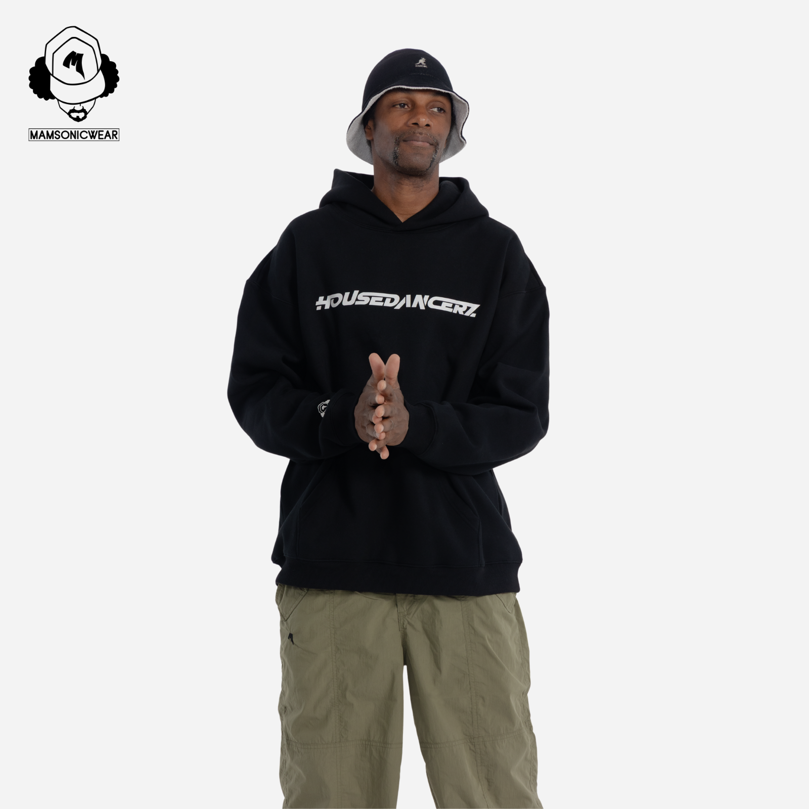 HOUSEDANCERZ Classic Logo Hoodie | Black