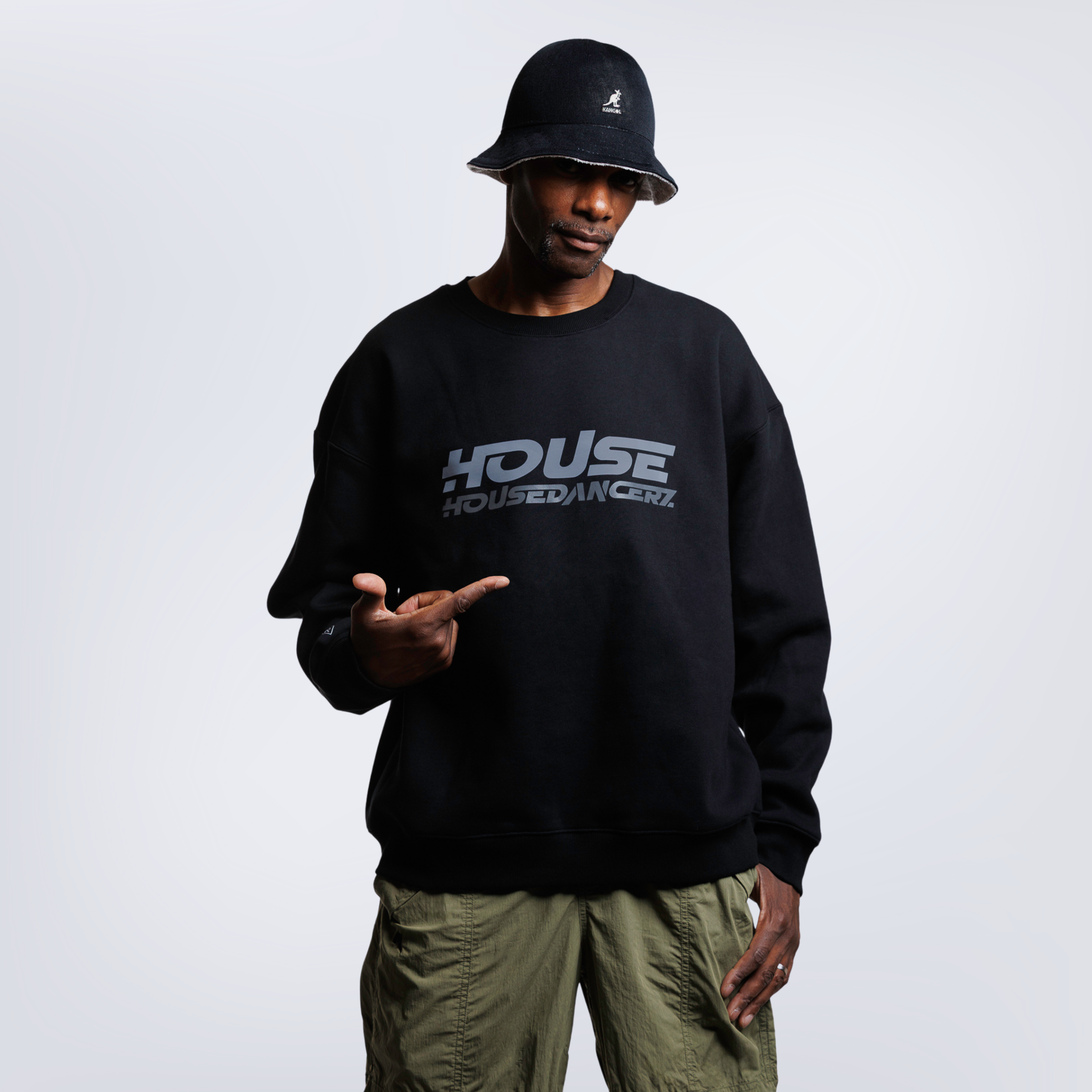 Double-Logo Sweat