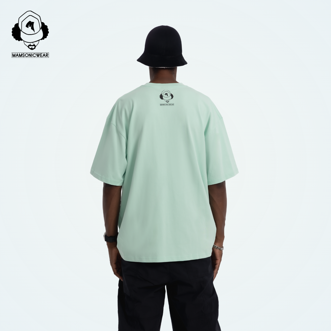 HOUSEDANCERZ Classic Logo T-shirt | Clearly Aqua Green