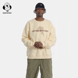 Twin camouflage-print logos Sweat | Warm Beige