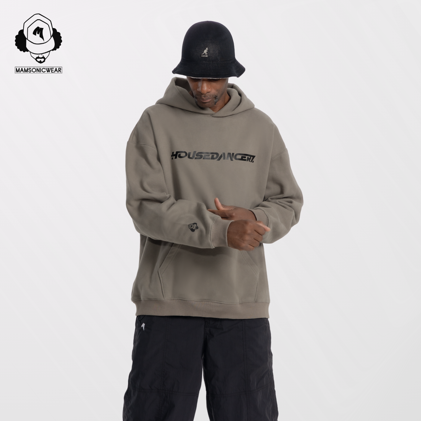 HOUSEDANCERZ Classic Logo Hoodie | Tidal Slate